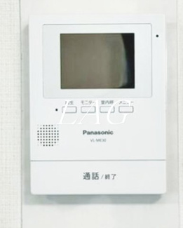 【セキュリティ】 | ウィンベルソロ与野第４ | モニター付きインターフォンです。（同仕様です。）