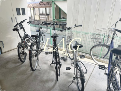 【その他共用部分】 | アメニティーコート相模大野 | 自転車置き場です。