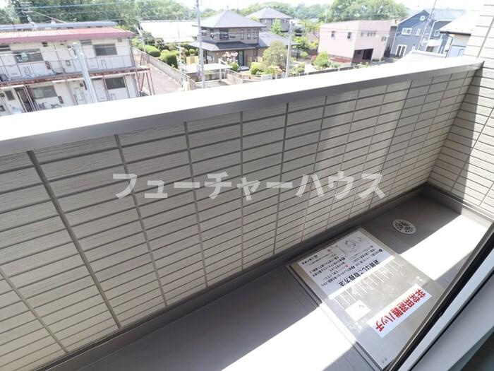 Ｄ‐Ｉｎｖｅｓｔ東原Ａ　Ａのバルコニー