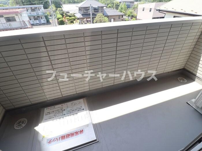 Ｄ‐Ｉｎｖｅｓｔ東原Ａ　Ａのバルコニー
