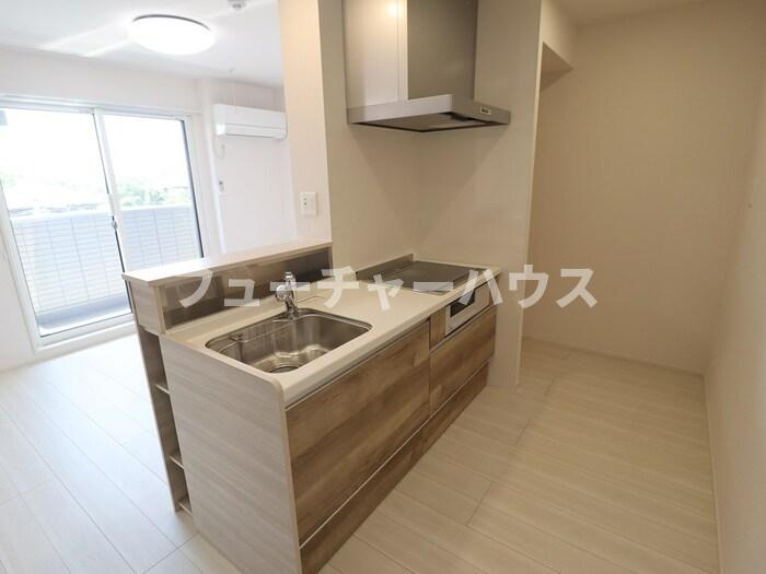 Ｄ‐Ｉｎｖｅｓｔ東原Ａ　Ａのキッチン