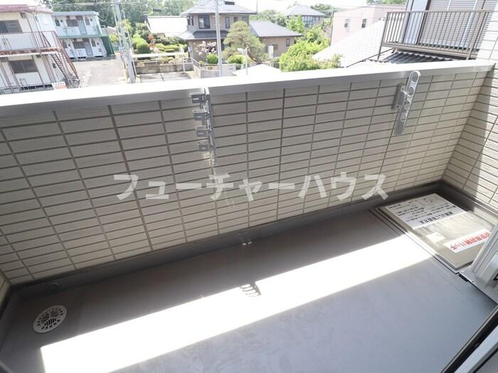 Ｄ‐Ｉｎｖｅｓｔ東原Ａ　Ａのバルコニー