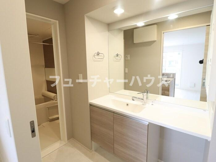 Ｄ‐Ｉｎｖｅｓｔ東原Ａ　Ａの洗面所