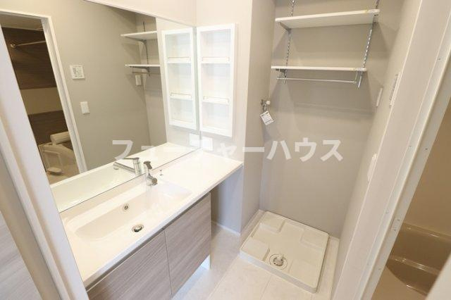 Ｄ‐Ｉｎｖｅｓｔ東原Ａ　Ａの洗面所
