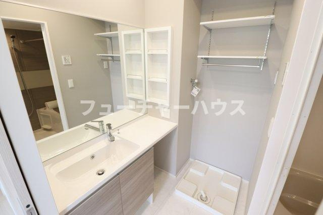Ｄ‐Ｉｎｖｅｓｔ東原Ａ　Ａの洗面所