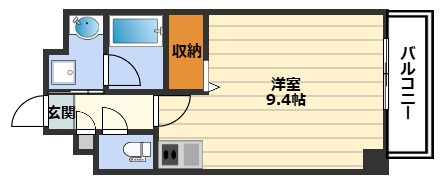 REXIA Shin Umeda DUOの間取り