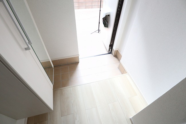 プラシードCOCOⅢの玄関|※建築中の為、同ハウスメーカー施工イメージです。