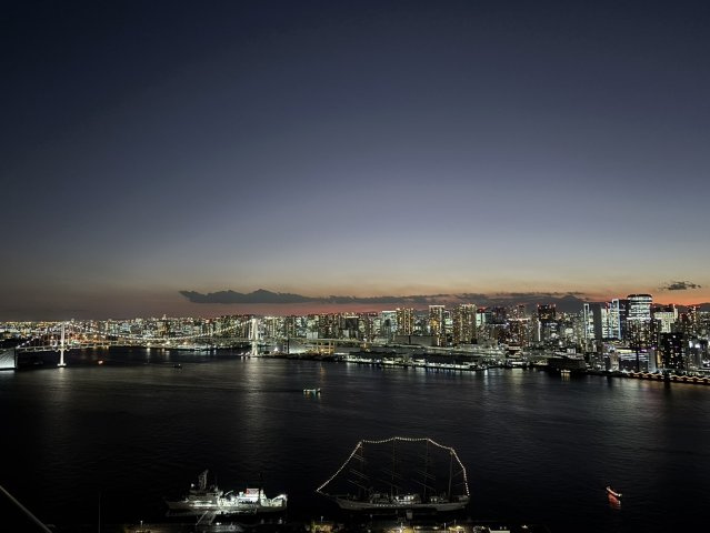 Sun Village T棟 39階の展望|オーシャンビュー、東京タワー・レインボーブリッジ・富士山（天候による）を望む眺望