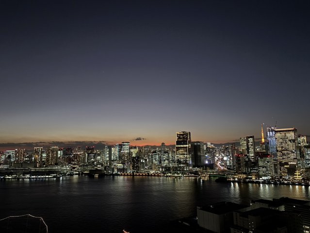 Sun Village T棟 39階の展望|オーシャンビュー、東京タワー・レインボーブリッジ・富士山（天候による）を望む眺望