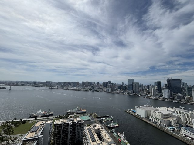 Sun Village T棟 39階の展望|オーシャンビュー、東京タワー・レインボーブリッジ・富士山（天候による）を望む眺望