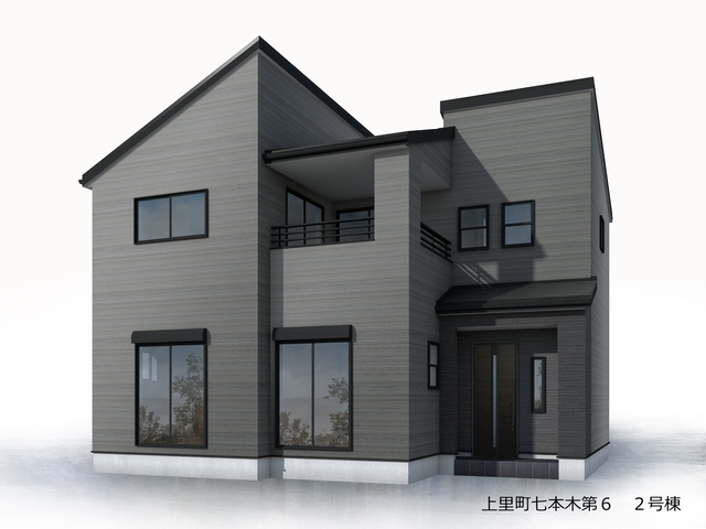 【外観パース】 | 上里町七本木第6  LiveleGarden.s　新築戸建　全8棟　2号棟 | 2号棟