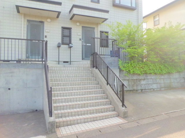 メゾネット水島のエントランス|エントランスアプローチ