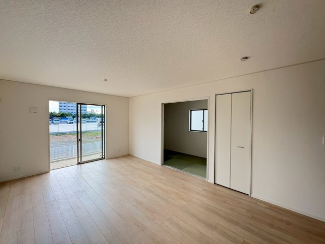 ♥♥うるま市塩屋第1-3号棟（全4棟)の洋室|現地撮影2026.2月♪いつでも内覧可能です☆