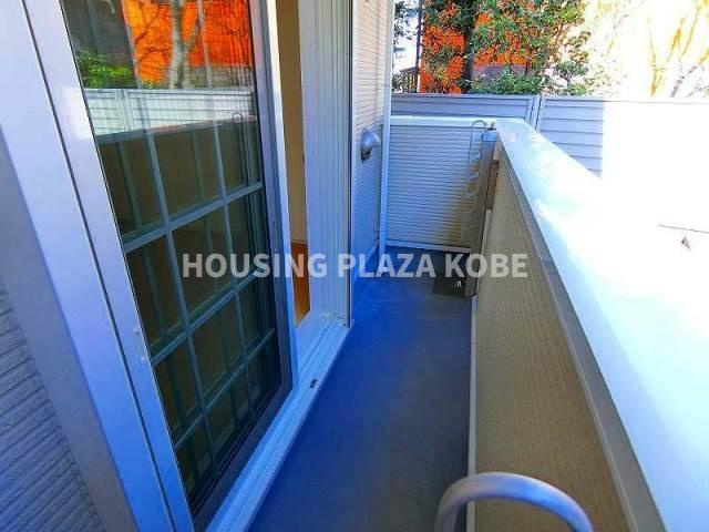 メゾン離宮前Ⅱのバルコニー