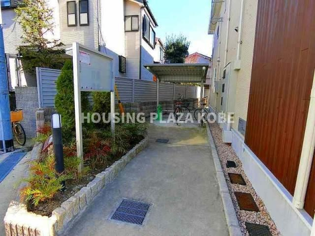 メゾン離宮前Ⅱのエントランス