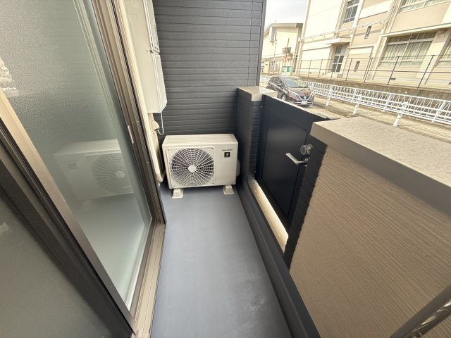 Habitasion京口のバルコニー