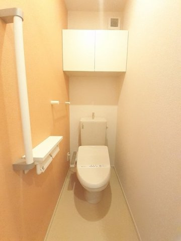 レゾンドⅢ　古市橋のトイレ|落ち着いたトイレです