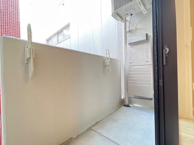 サンライズ京橋のその他|ベランダ