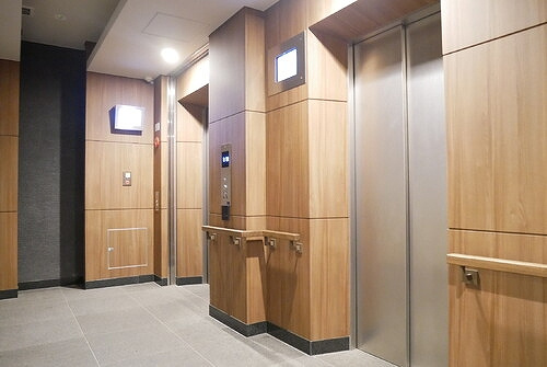 デュオヒルズ比治山レジデンスのその他|エレベーターホール