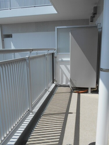 アーバンビューグランドタワーのバルコニー|Ｌ字型バルコニー　※2020年9月撮影