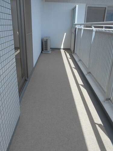 アーバンビューグランドタワーのバルコニー|Ｌ字型バルコニー　※2020年9月撮影