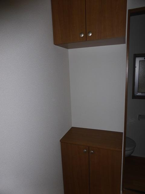 サンネクスト府中の玄関|収納もある玄関です