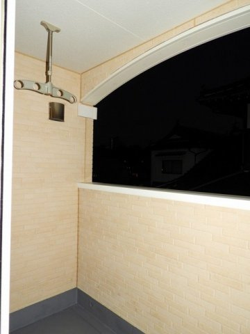 プリムローズⅡのバルコニー|広々としたバルコニーです