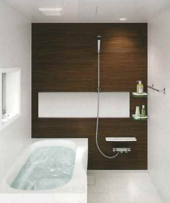 仮）下倉田町メゾンの浴室|設置予定パンフレット写真※実物と異なる可能性がございます