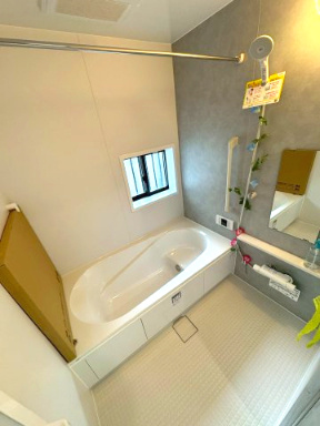 裾野市桃園　新築戸建　全１棟　１号棟の浴室|現地撮影