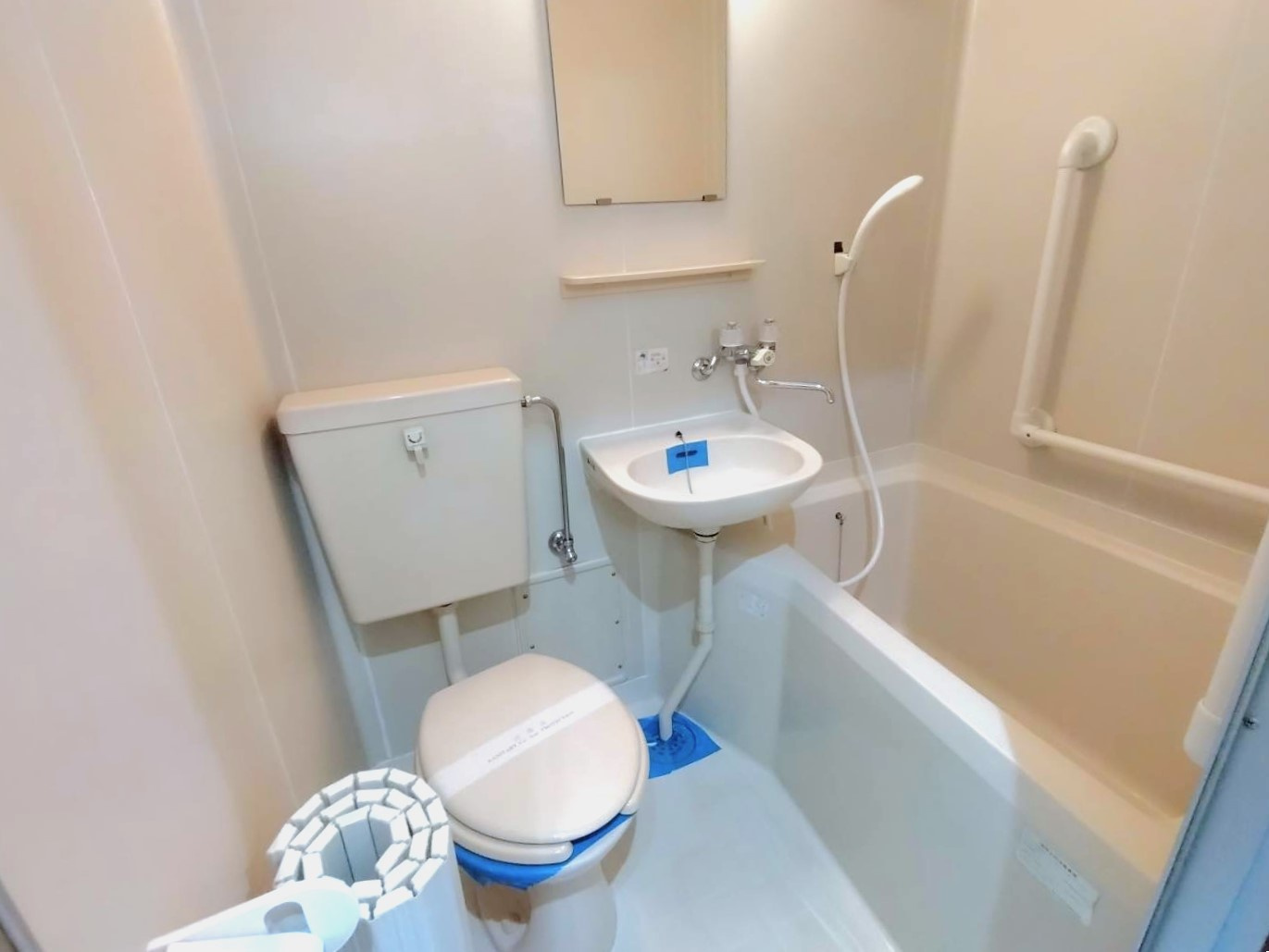 南林間FTマンションの浴室