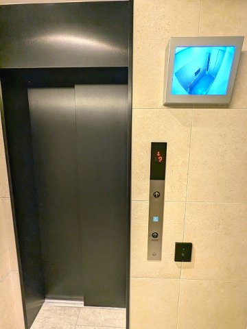 LEFOND PROGRES田原町の設備|防犯モニター付セキュリティエレベーター