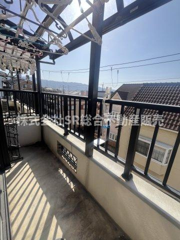 玉串元町1丁目中古戸建のバルコニー|南向きで陽当たり良好で洗濯物が乾きやすいです！