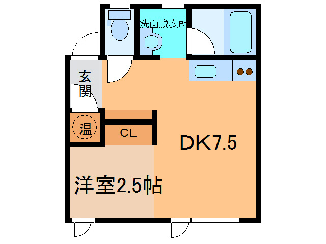 ガレットシュンの間取り