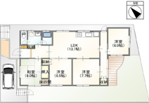 高槻市大和1丁目　中古戸建の画像
