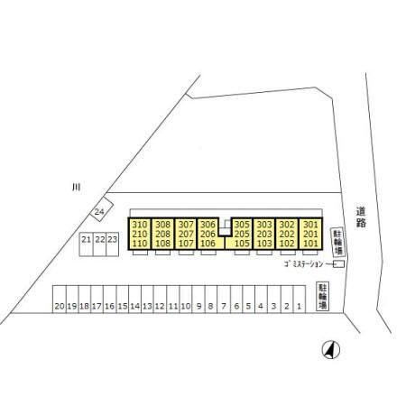 マリオーネ八千代の区画図|他社様掲載物件もまとめてご紹介、ご案内可能です(^^)/