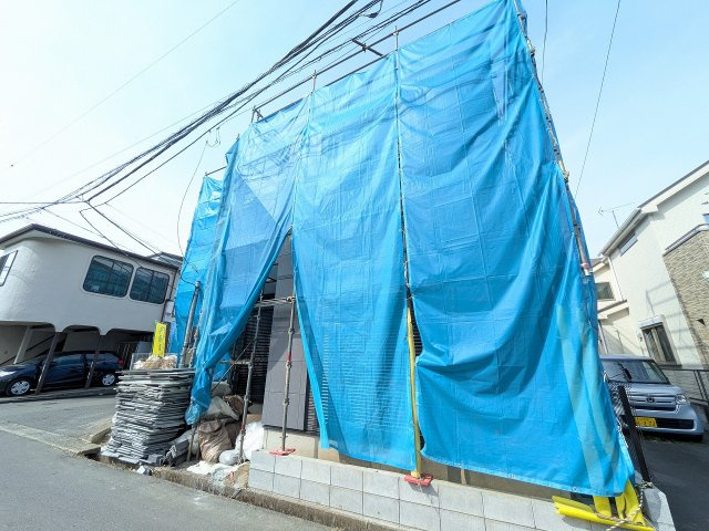 八王子市　高尾町　新築一戸建て　１期の外観|～高尾駅徒歩10分　ZEH水準の省エネ住宅　南西角地につき陽当たり良好～