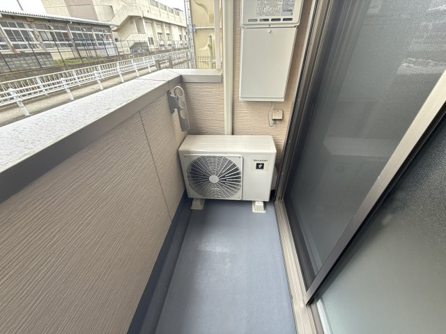 Habitasion京口のバルコニー