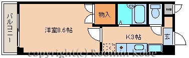 アートプラザ神戸西の間取り