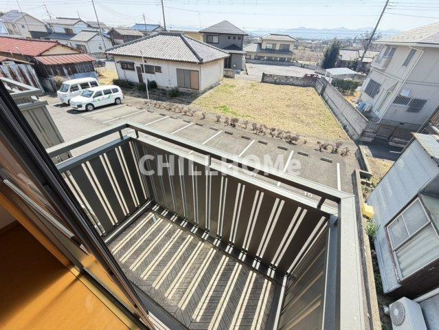 メゾン･ド･Ｋのバルコニー|当社、チルホームのHPもご覧ください(^^)/物件情報多数♪