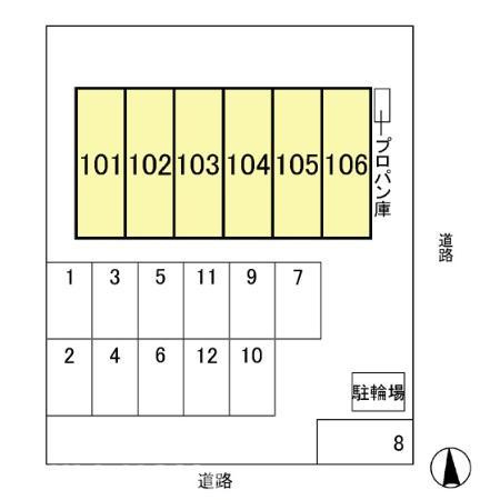 リビオンＨ＆Ｍの区画図|他社様掲載物件もまとめてご紹介、ご案内可能です(^^)/
