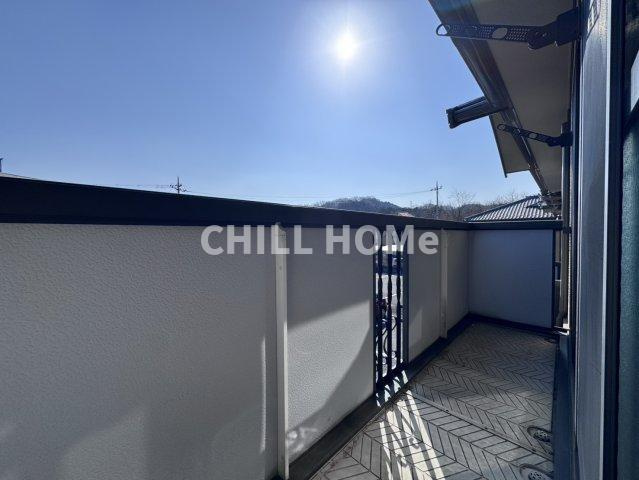 ウィルモア　Ｂのバルコニー|当社、チルホームのHPもご覧ください(^^)/物件情報多数♪