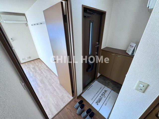 ウィルモア　Ｂの玄関|当社、チルホームのHPもご覧ください(^^)/物件情報多数♪