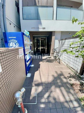 メゾンシティ鷺洲のエントランス
