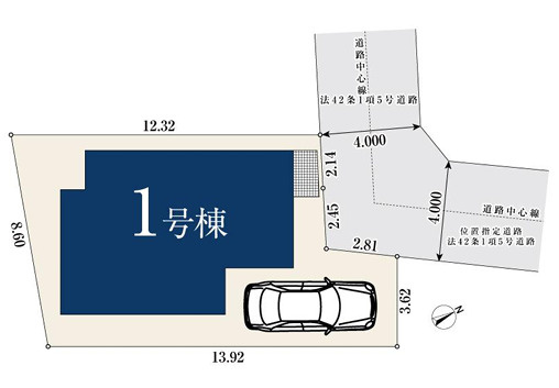 小さなお子様いらっしゃるご家族の皆様へ！ココ、うってうけの間取りです！キッチン横をお子様部屋に出来る安心感ったらありゃしない！な、【港北区篠原西町】新築戸建の区画図