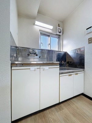 【キッチン】 | 大洋高井戸マンション | ★ガスコンロ設置可キッチンです★
