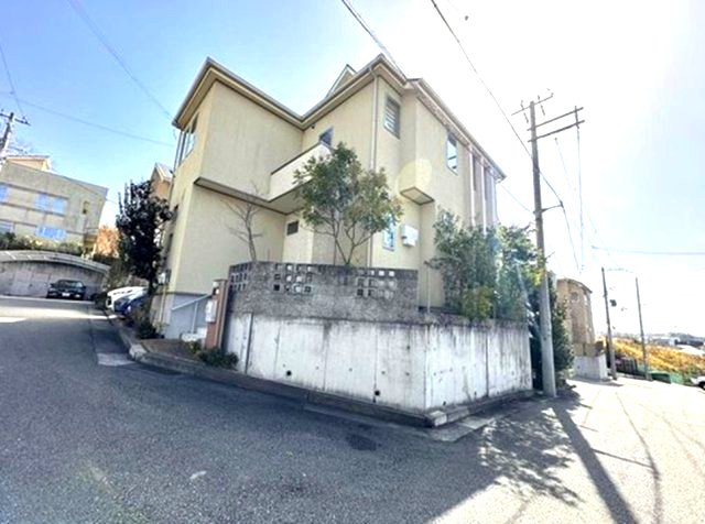 上ヶ原山田町の前面道路含む現地写真