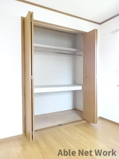 カーサ　ラウレールⅡの収納|各部屋クローゼットつき
