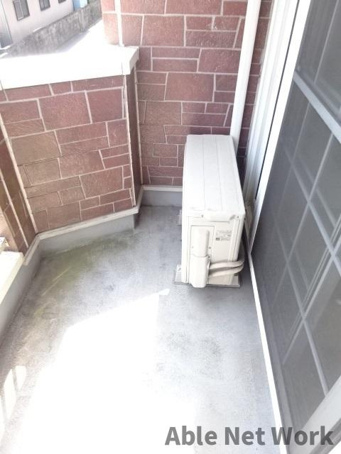 カーサ　ラウレールⅡのバルコニー|日当りのいいバルコニーです