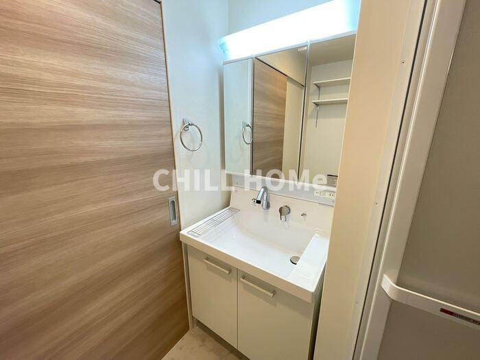 カーサ　リンの洗面所|当社、チルホームのHPもご覧ください(^^)/物件情報多数♪