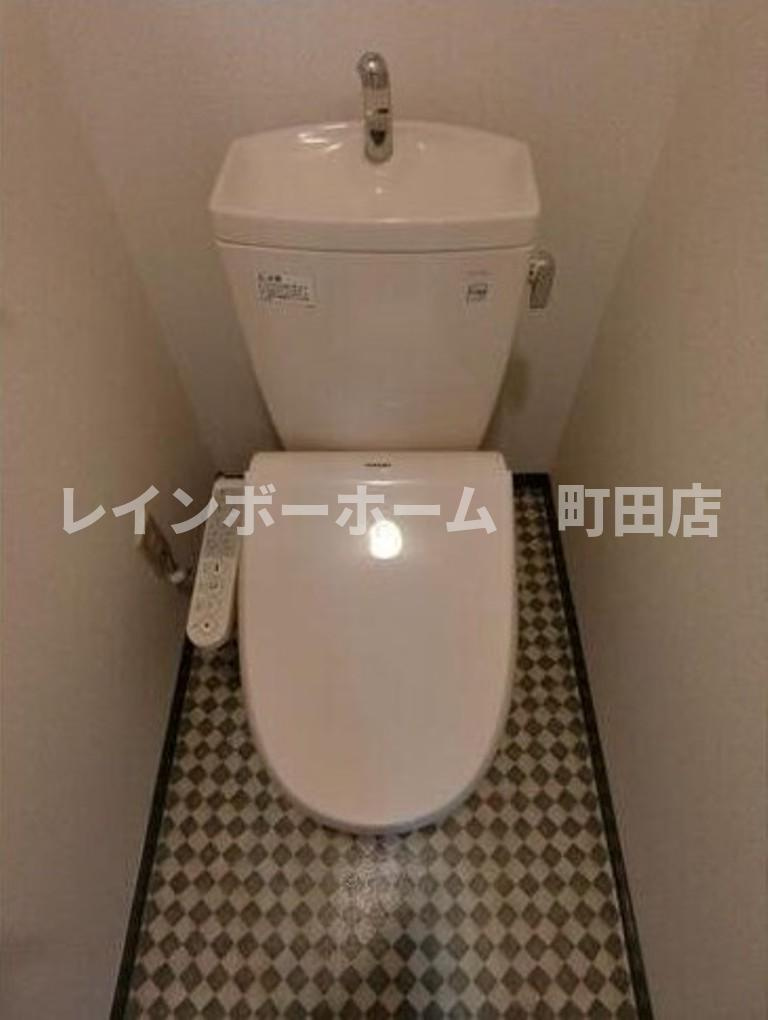 ベルカント相模大野※初期費用分割後払いサービス利用可能物件のトイレ